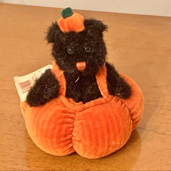 Boyds Bears Other - Boyds Bears “Inkley Boocat” Halloween Cat/Pumpkin